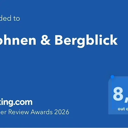 Апартаменты Wohnen & Bergblick